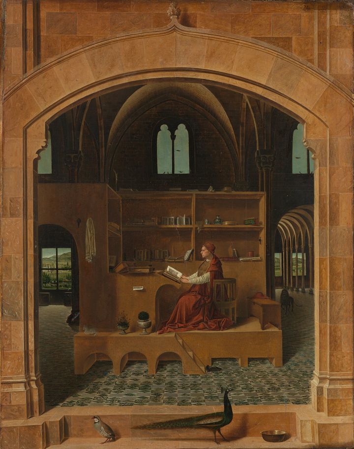 Saint Jerome in His Study, by Antonello da Messina